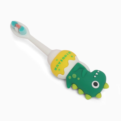 ZORSE Dinosaur Kids Toothbrush for Ages 2 to 7