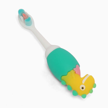ZORSE Dinosaur Kids Toothbrush for Ages 2 to 7