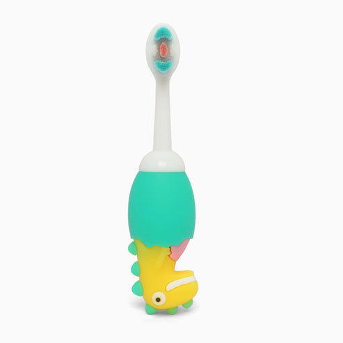 ZORSE Dinosaur Kids Toothbrush for Ages 2 to 7