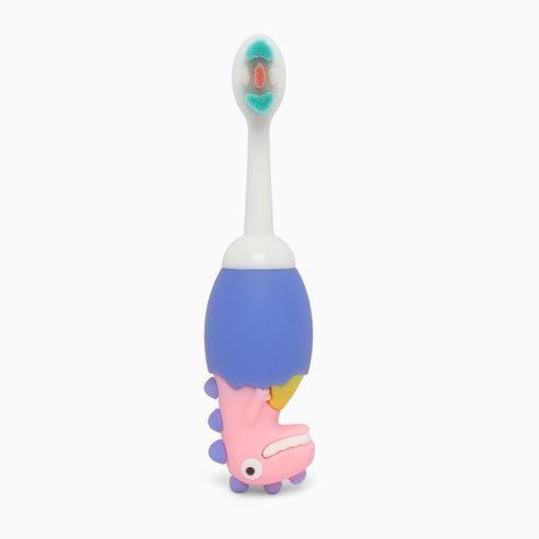 ZORSE Dinosaur Kids Toothbrush for Ages 2 to 7