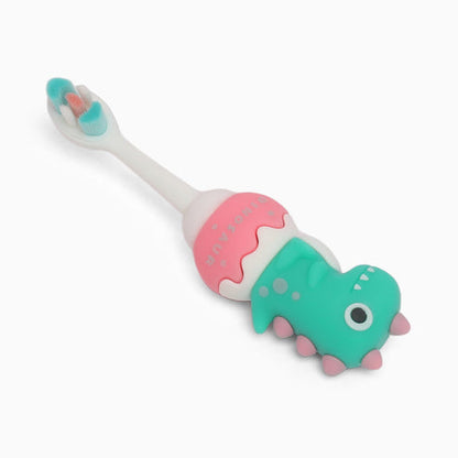 ZORSE Dinosaur Kids Toothbrush for Ages 2 to 7