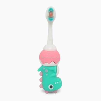 ZORSE Dinosaur Kids Toothbrush for Ages 2 to 7