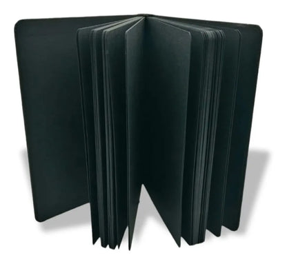 Lovely Cat Black Page Notebook 20x13cm