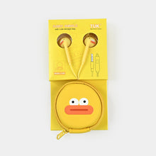Cute Duck Earphones with Animal Storage Case - Funny Animals Series