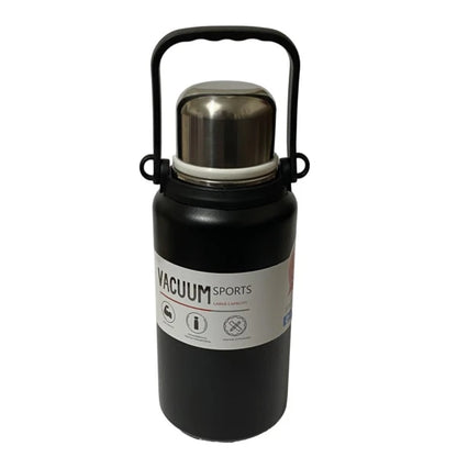 304 Stainless Steel Vacuum Thermos Flask With Handle and Strap