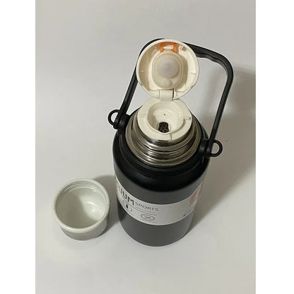 304 Stainless Steel Vacuum Thermos Flask With Handle and Strap