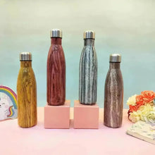 Gibo Wooden Finish Insulated Stainless Steel Water Bottle 500ml