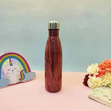 Gibo Wooden Finish Insulated Stainless Steel Water Bottle 500ml