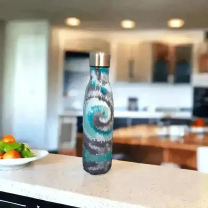 Tie-Dye Print Stainless Steel Vacuum Flask Bottle – 500ml
