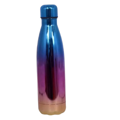 GIBO Gradient Chrome Stainless Steel Water Bottle 500ml