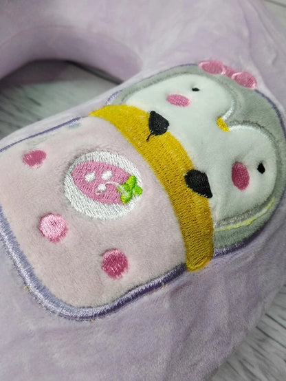 Pink Panther U-shaped Neck Pillow for Travel, Train, Airplane, and Car Use - Neck Support for Women