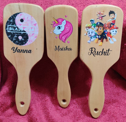 Kiddies Gifties Personalised Hair Brush for Women