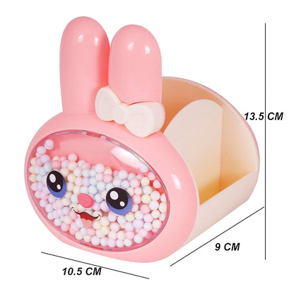Bunny Pen Pencil Holder Desktop Stationery Organizer for Kids