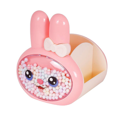 Bunny Pen Pencil Holder Desktop Stationery Organizer for Kids