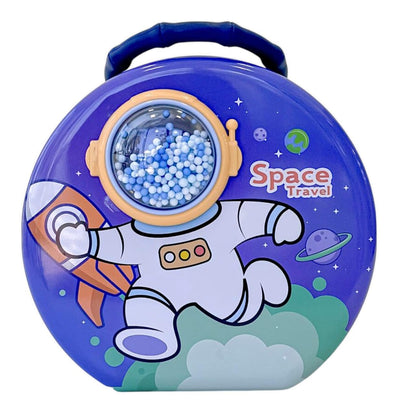 Space Travel Metal Piggy Bank with Password Lock