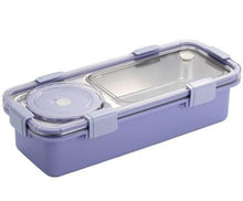 GIBO Steel Lunch Box with Bowl – 600ml+150ml
