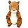 Scamper The Squirrel Plush Toy 16 inch Soft Stuffed Animal Cuddly Woodland Creature Toy Gift for Kids Toddlers Baby Christmas Birthday Holiday