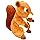 Scamper The Squirrel Plush Toy 16 inch Soft Stuffed Animal Cuddly Woodland Creature Toy Gift for Kids Toddlers Baby Christmas Birthday Holiday