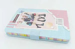 GOLD LEAF A5 BTS Girls Printed Diary Note Book With Magetic Flap Closure,Daily (Size:19X13Cm)