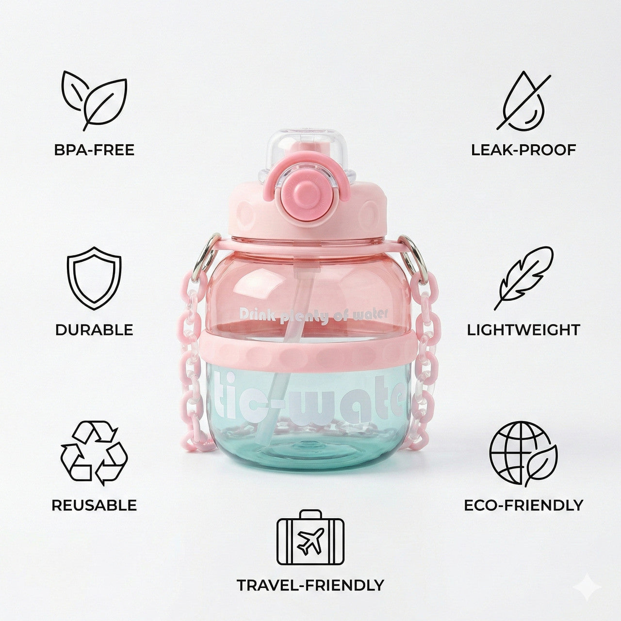 GYM Plastic Bottle 1010 ml