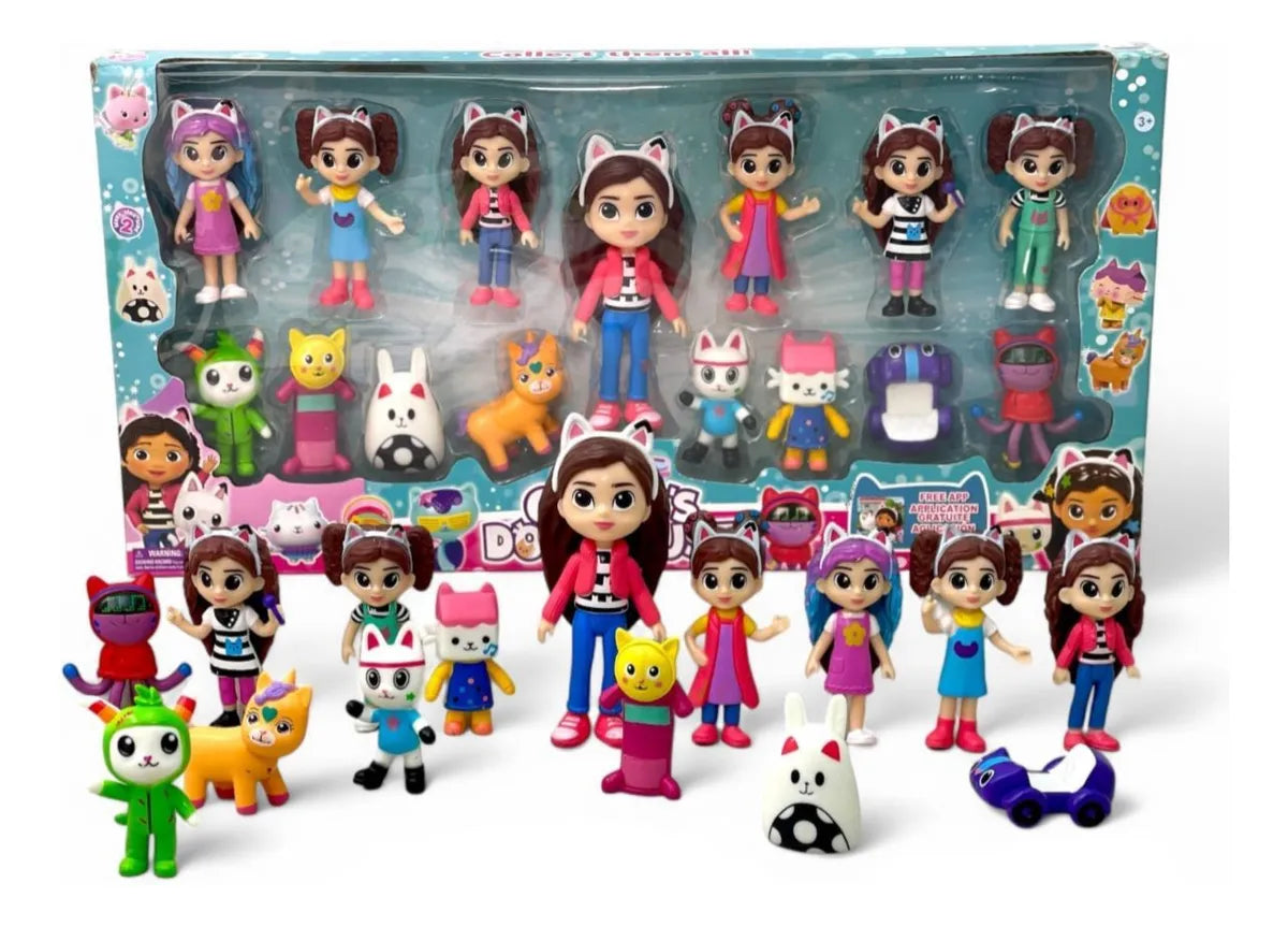 Gabby's 15 pcs Doll House