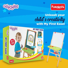 Giggles My First 4 in 1 Wooden Art Easel