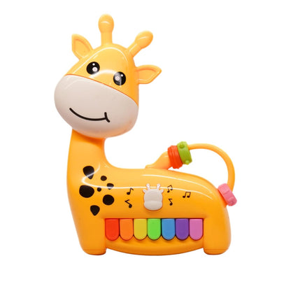 Giraffe Musical Piano Toy with Glowing Keys and 6 Play Modes