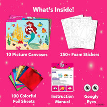 Skillmatics Disney Princess Peel and Press Foil Fun Art and Craft Activity Set