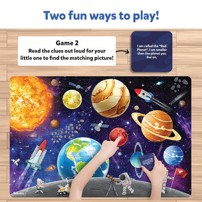 Skillmatics Floor Puzzle & Game - Piece & Play Space, Jigsaw & Toddler Puzzles, Educational Toy, Gifts for Boys & Girls Ages 3, 4, 5, 6, 7 (48 Pieces, 2 x 3 feet)