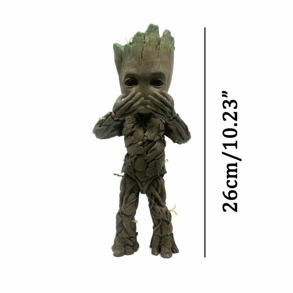 AK ANOLIHK® Action Figure Limited Edition for Car Dashboard, Decoration, Cake, Office Desk & Study Table (AF26CM-GROT MERT)