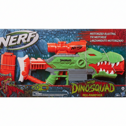 Nerf DinoSquad Rex-Rampage Motorised Dart Blaster