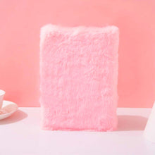 Blackpink So Hot Soft Fur Diary - Plush Cover Notebook for Girls