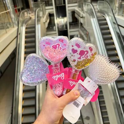 Aquarium Barbie Hairbrush
