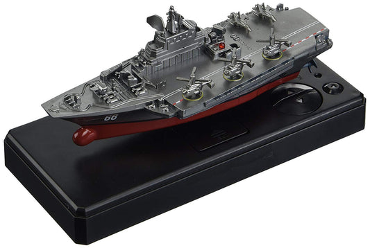 IndusBay® Remote Control Aircraft Carrier 2.4GHZ RC Warship Military Mini Aircraft Navy Ship for Kids Bathtub Pool Lake Aquarium