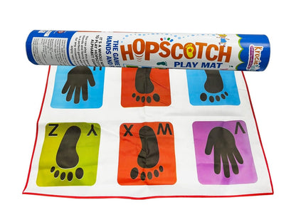 Hopscotch Play Mat Floor Games Perfect Game for Indoors and Outdoors - for Boys and Girls