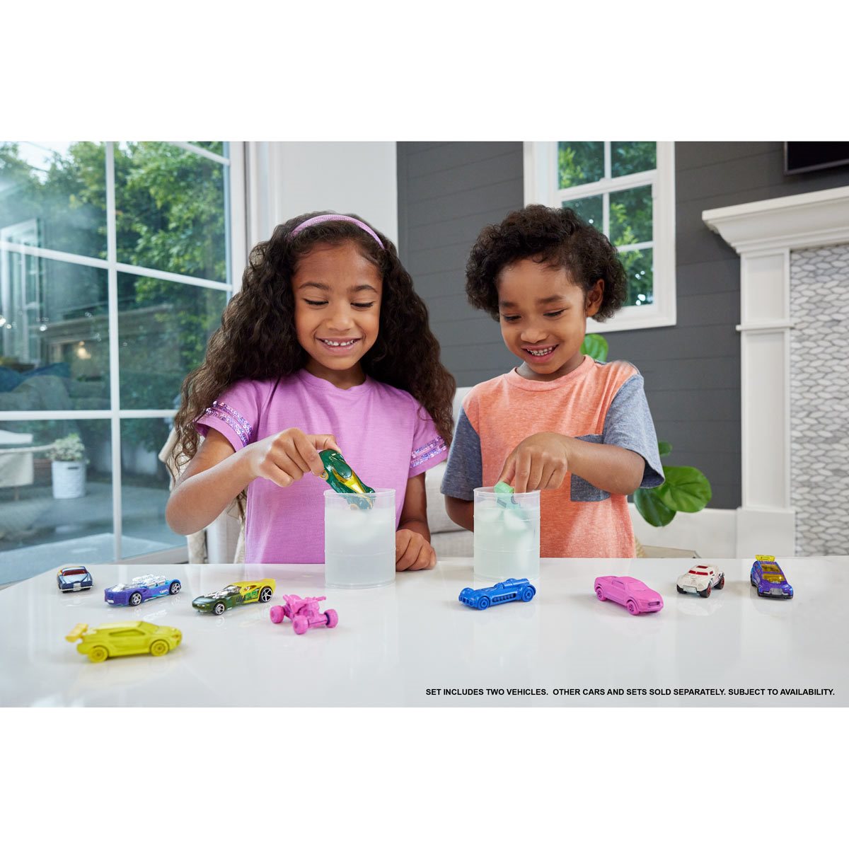 Hot Wheels Color Reveal Vehicle – 2 Car Pack Assorted (Surprise Colour-Changing Cars) (Age 3+)