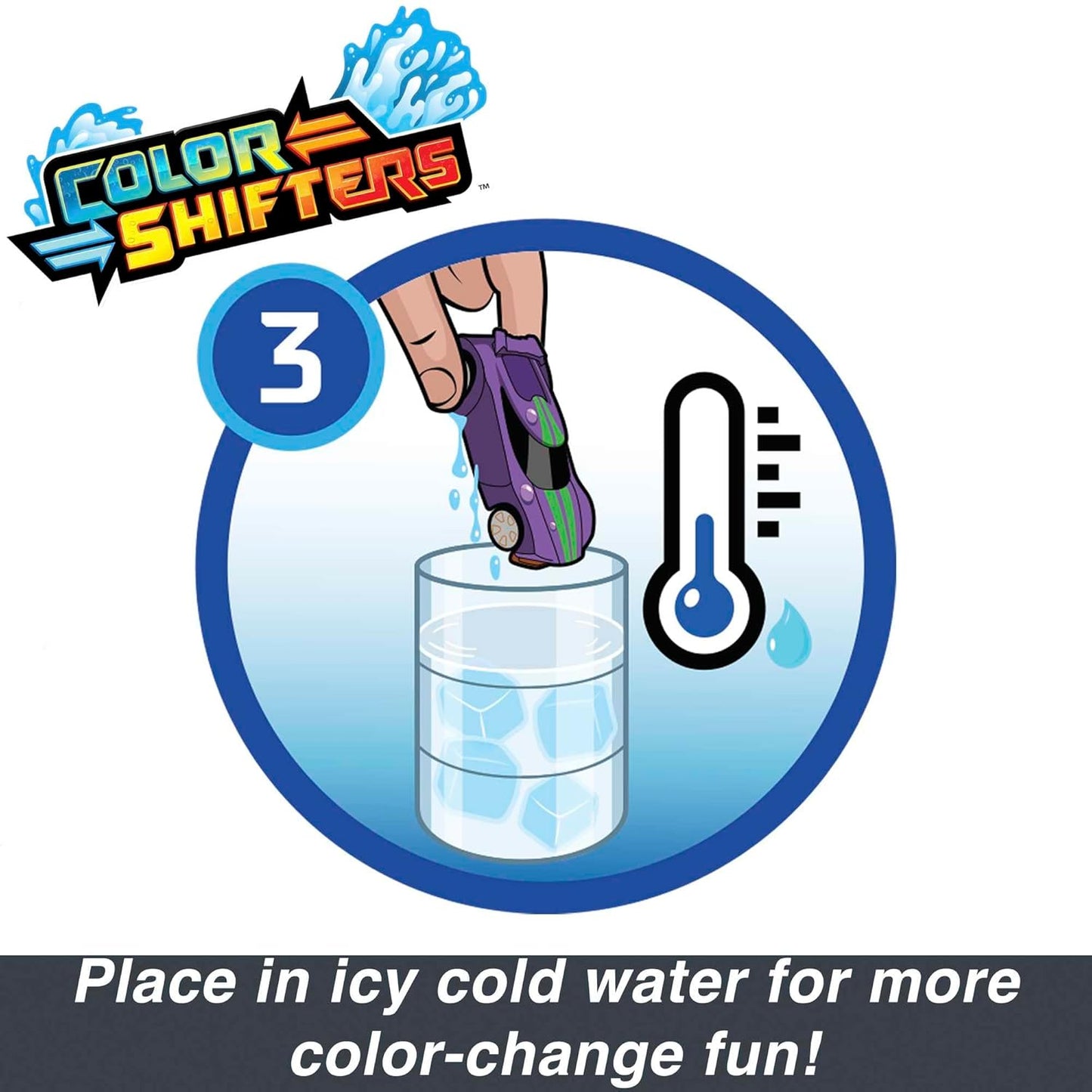 Hot Wheels Color Reveal Vehicle – 2 Car Pack Assorted (Surprise Colour-Changing Cars) (Age 3+)