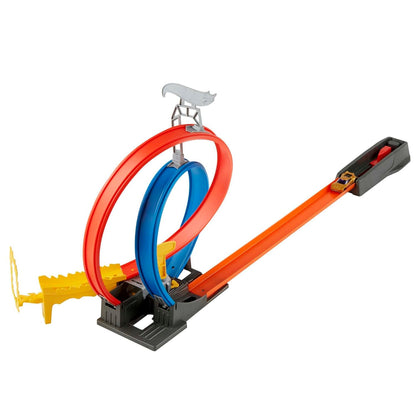 Hot Wheels® Energy Track™ Set with Double Loop, Ring of Fire and 1 Vehicle, Great Gift for 5 Year Olds and Up