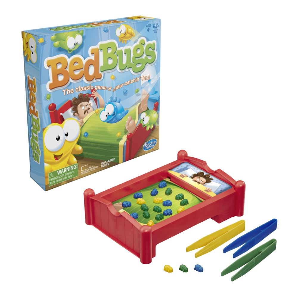 Hasbro Bed Bugs Critter-Catching Board Game