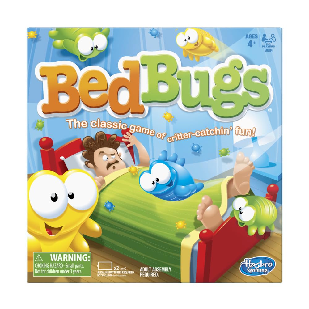 Hasbro Bed Bugs Critter-Catching Board Game