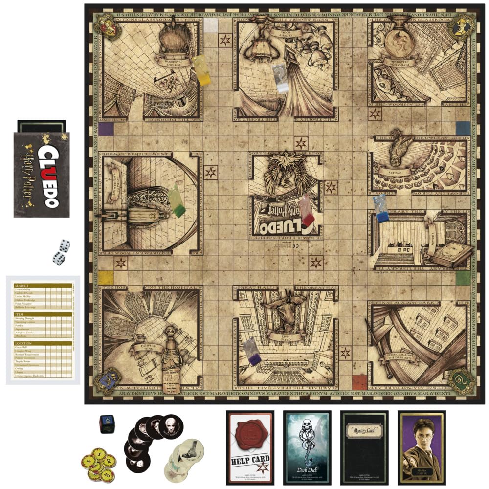 Hasbro Cluedo Harry Potter Edition Board Game