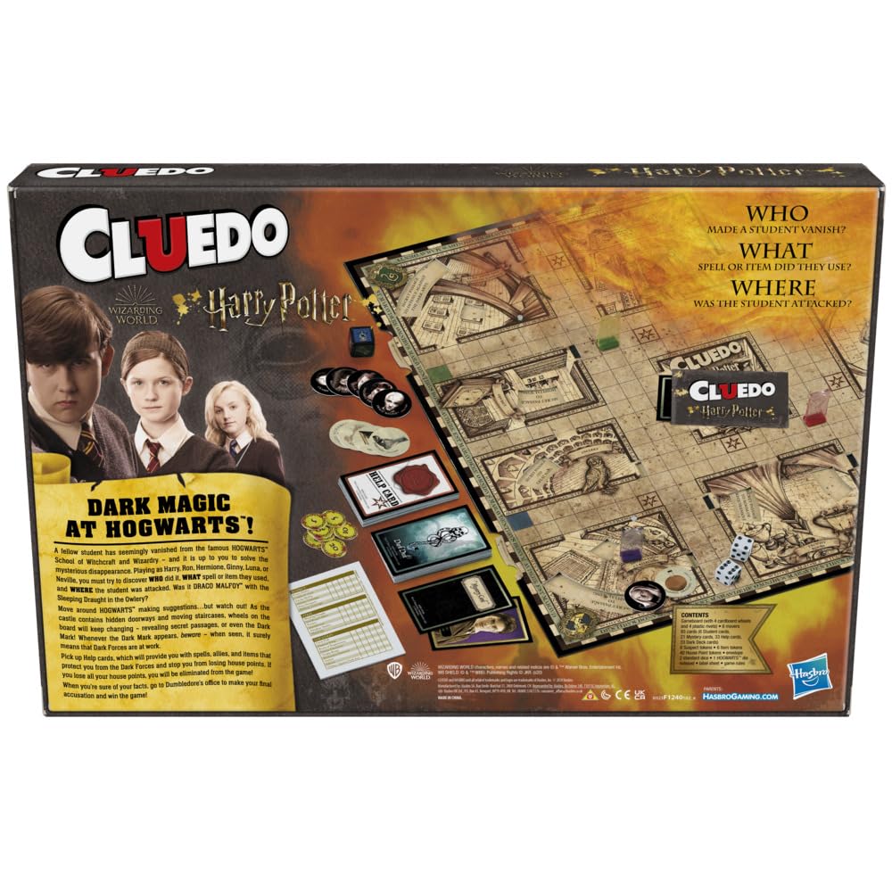 Hasbro Cluedo Harry Potter Edition Board Game