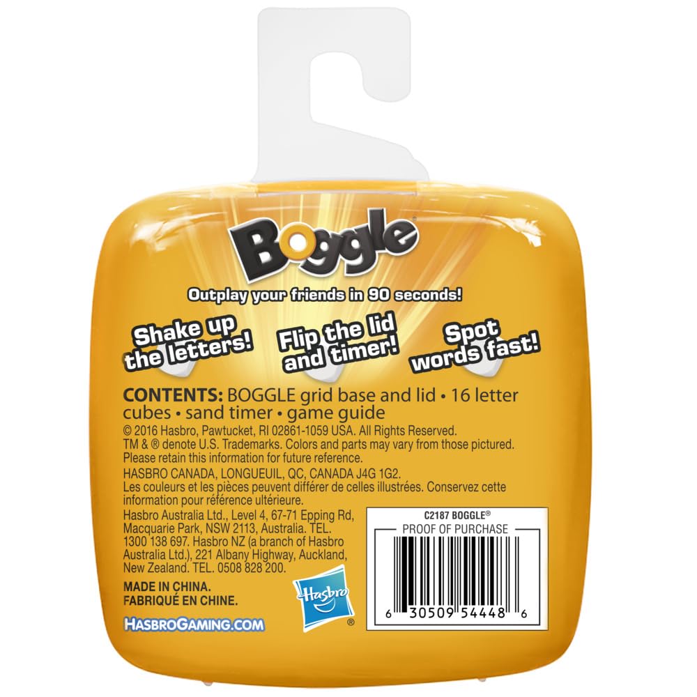 Hasbro Gaming Boggle Classic Word Game