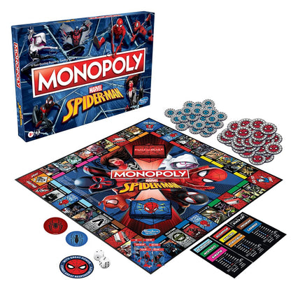 Hasbro Monopoly Marvel Spider-Man Edition Board Game