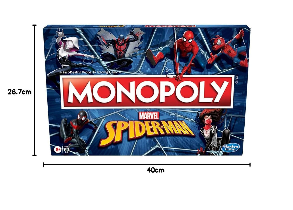 Hasbro Monopoly Marvel Spider-Man Edition Board Game