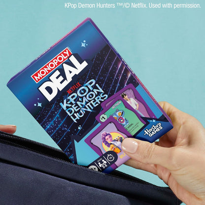 Hasbro Monopoly Deal K-Pop Demon Hunters Card Game