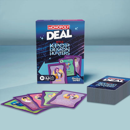 Hasbro Monopoly Deal K-Pop Demon Hunters Card Game