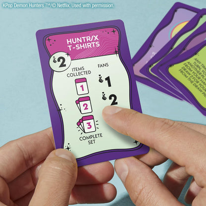 Hasbro Monopoly Deal K-Pop Demon Hunters Card Game