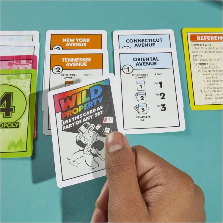 Hasbro Monopoly Deal: Swap, Steal & Scheme! Card Game