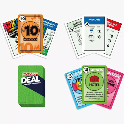 Hasbro Monopoly Deal: Swap, Steal & Scheme! Card Game